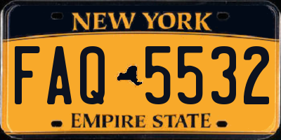 NY license plate FAQ5532