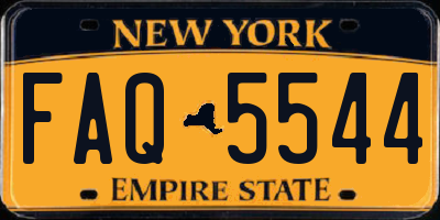 NY license plate FAQ5544