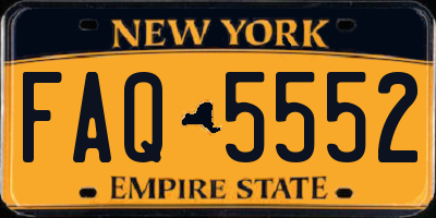 NY license plate FAQ5552