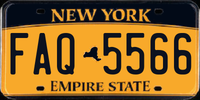 NY license plate FAQ5566