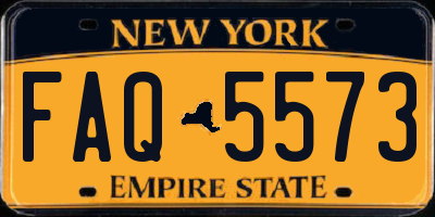 NY license plate FAQ5573