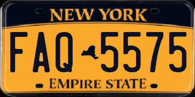 NY license plate FAQ5575