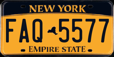NY license plate FAQ5577