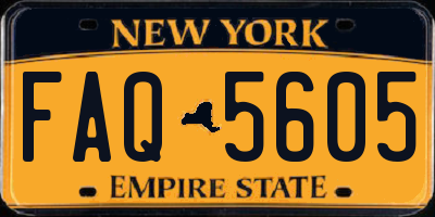 NY license plate FAQ5605