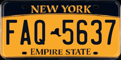 NY license plate FAQ5637