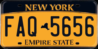 NY license plate FAQ5656