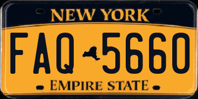 NY license plate FAQ5660