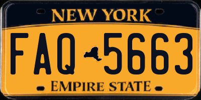 NY license plate FAQ5663