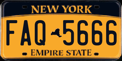 NY license plate FAQ5666