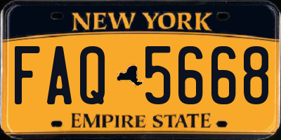 NY license plate FAQ5668