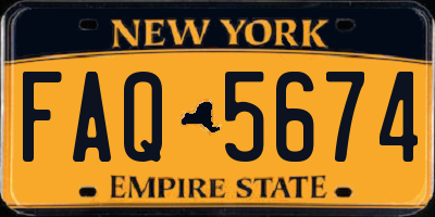 NY license plate FAQ5674