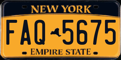 NY license plate FAQ5675