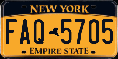 NY license plate FAQ5705