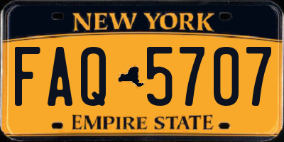 NY license plate FAQ5707