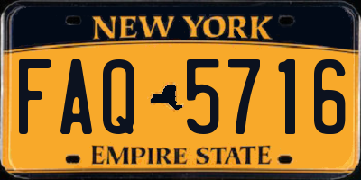 NY license plate FAQ5716