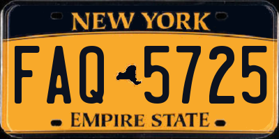 NY license plate FAQ5725