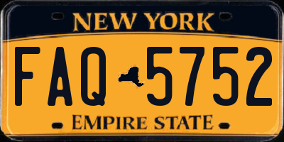 NY license plate FAQ5752