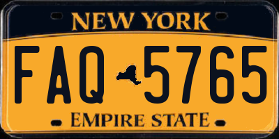NY license plate FAQ5765