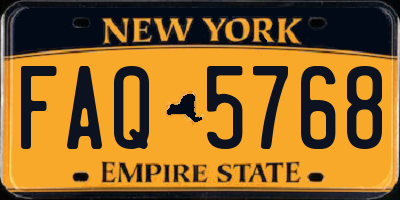 NY license plate FAQ5768