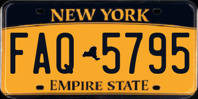 NY license plate FAQ5795