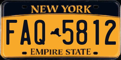 NY license plate FAQ5812