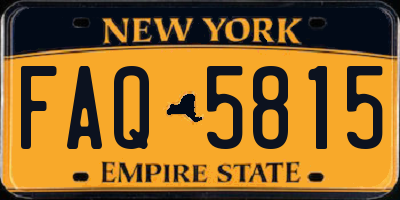 NY license plate FAQ5815