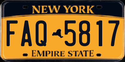 NY license plate FAQ5817