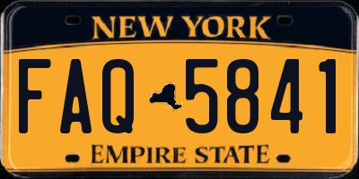 NY license plate FAQ5841