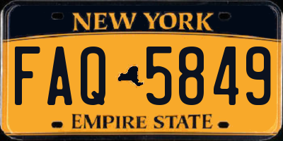 NY license plate FAQ5849