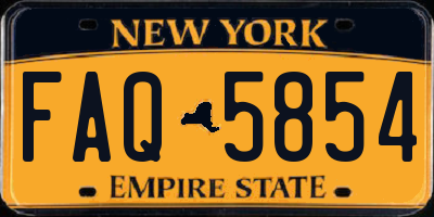 NY license plate FAQ5854