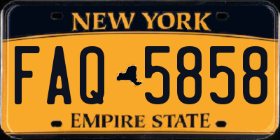 NY license plate FAQ5858