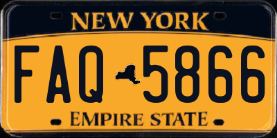 NY license plate FAQ5866