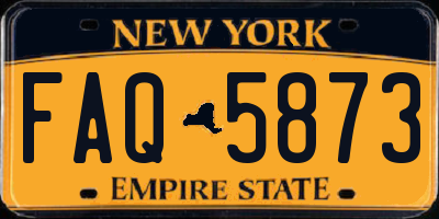 NY license plate FAQ5873