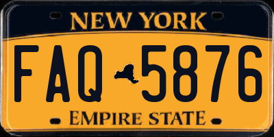 NY license plate FAQ5876