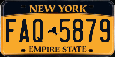 NY license plate FAQ5879