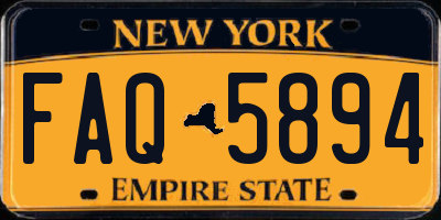 NY license plate FAQ5894