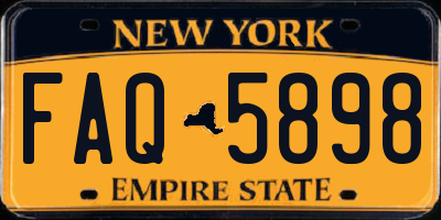 NY license plate FAQ5898