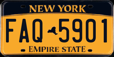 NY license plate FAQ5901