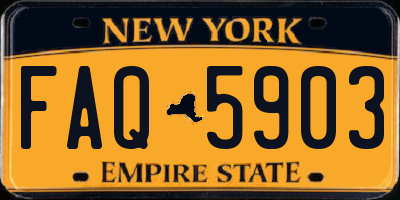 NY license plate FAQ5903