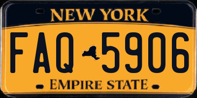 NY license plate FAQ5906