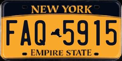 NY license plate FAQ5915