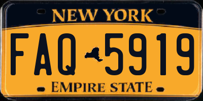 NY license plate FAQ5919