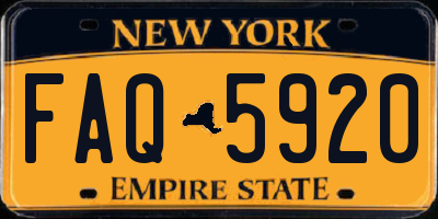 NY license plate FAQ5920