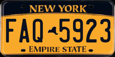 NY license plate FAQ5923
