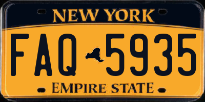 NY license plate FAQ5935