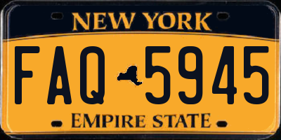 NY license plate FAQ5945