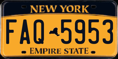 NY license plate FAQ5953
