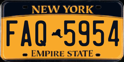 NY license plate FAQ5954