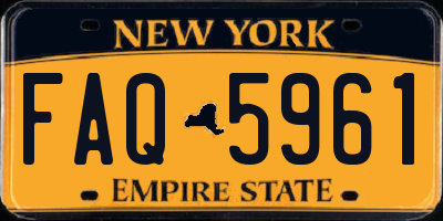 NY license plate FAQ5961