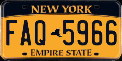 NY license plate FAQ5966